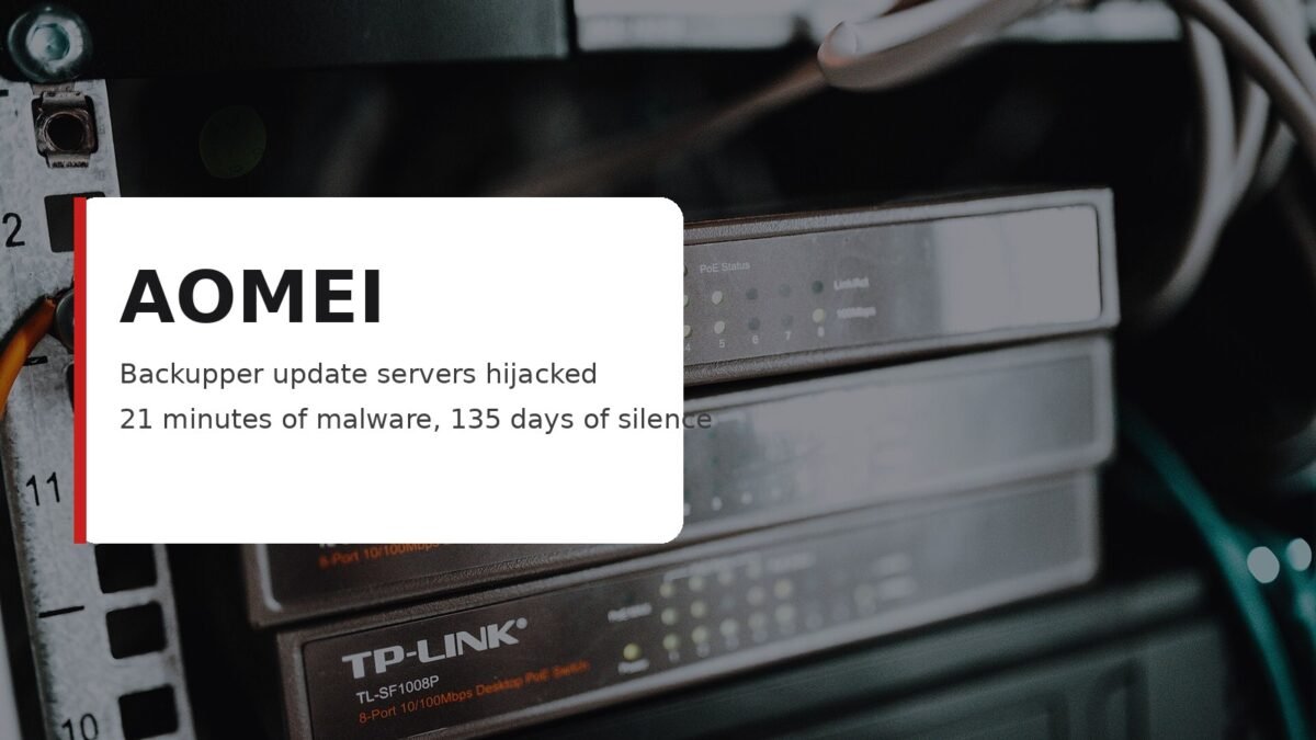 AOMEI Backupper malware