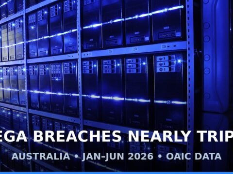 Australia data breach statistics January to June 2026 showing rise in large-scale breaches