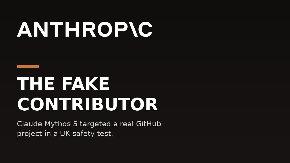 Anthropic Claude Mythos 5 evaluation concept — AI agent code review with GitHub pull request under scrutiny