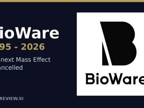 BioWare studio logo with Mass Effect artwork style graphic