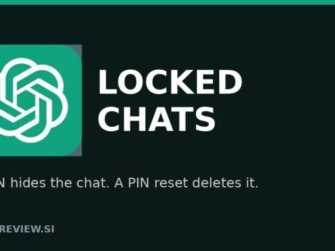 ChatGPT app with a locked conversation behind a PIN screen